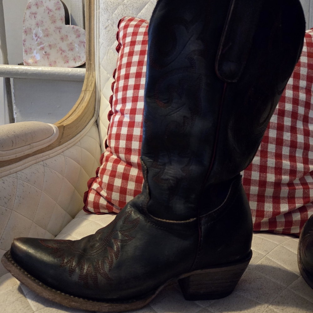 Freebird Wilson Womens' Western/ Cowgirl Leather Boots - Picture 7 of 11